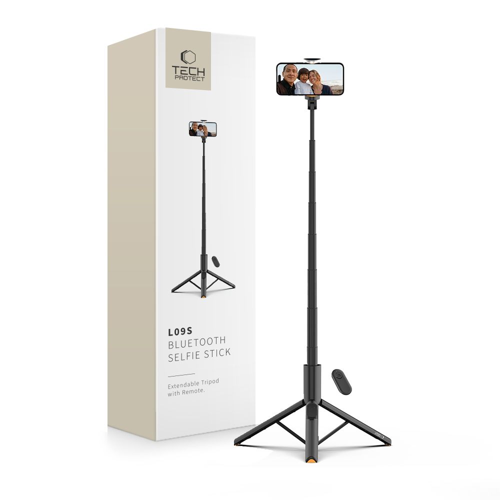 TECH-PROTECT L09S Selfie štap sa stativom BLACK