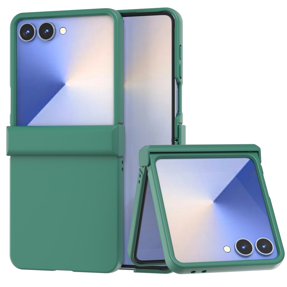 ABEEL SKIN Zaštitna plastična maska za Samsung Galaxy Z Flip7 5G tamnozelena