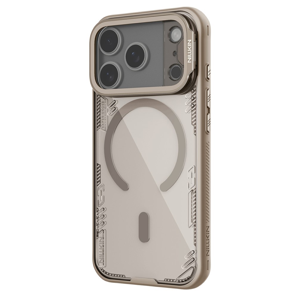 NILLKIN ICEBLADE Zaštitna maskica s MagSafe Apple iPhone 17 Pro / iPhone 18 Pro zlatna