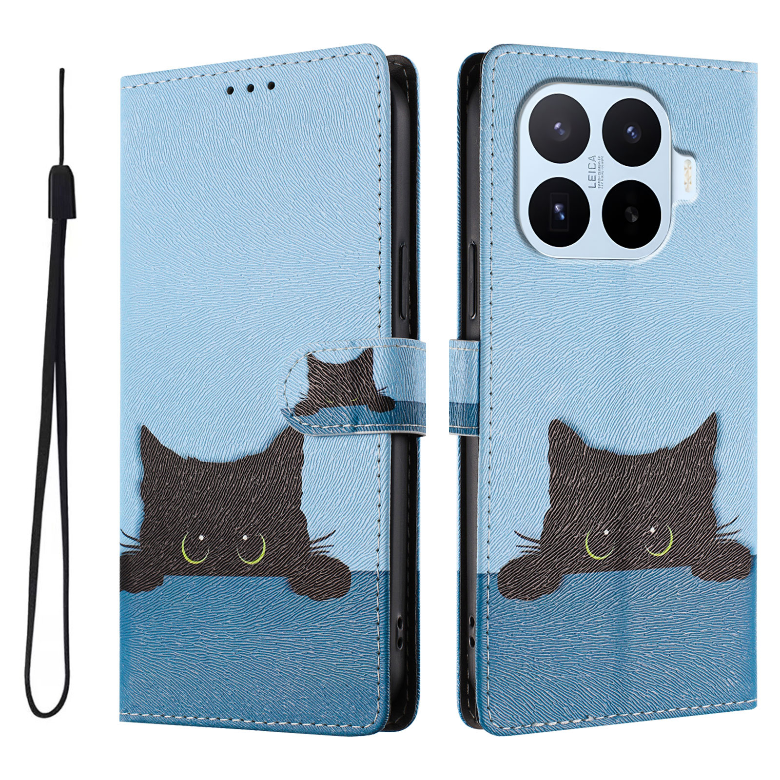 ART Preklopna maskica za Xiaomi 17T BLACK CAT