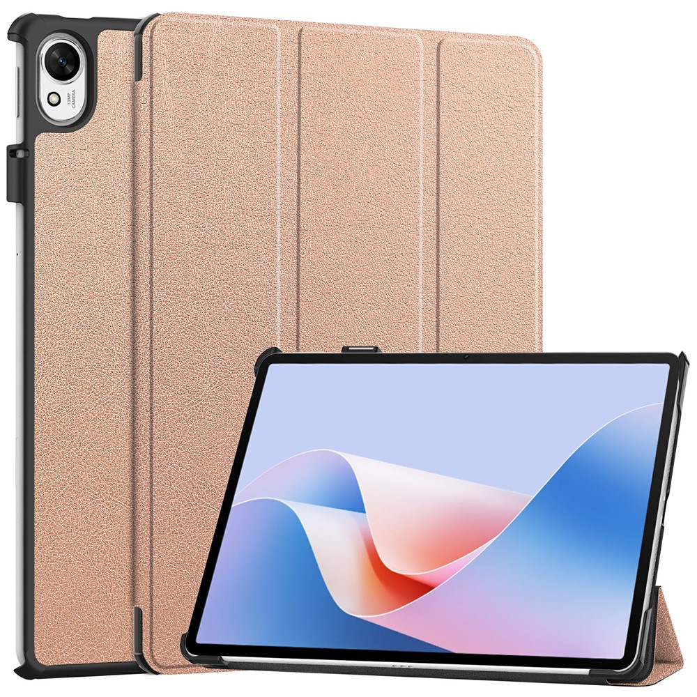 LEATHER Preklopna maskica za Huawei MatePad 11.5 S ROSE GOLD