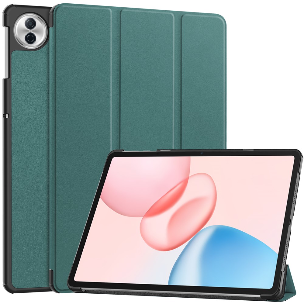 LEATHER Preklopna maskica za Honor Pad 10 / Honor Pad 20 zelena