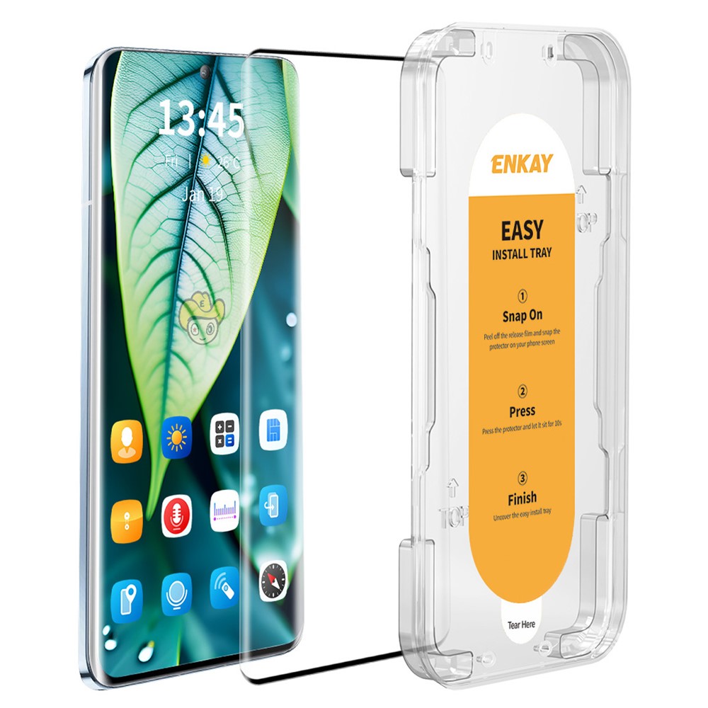 ENKAY EASY INSTALL Zaštitno staklo za Oppo Reno12 5G / Reno12 Pro 5G
