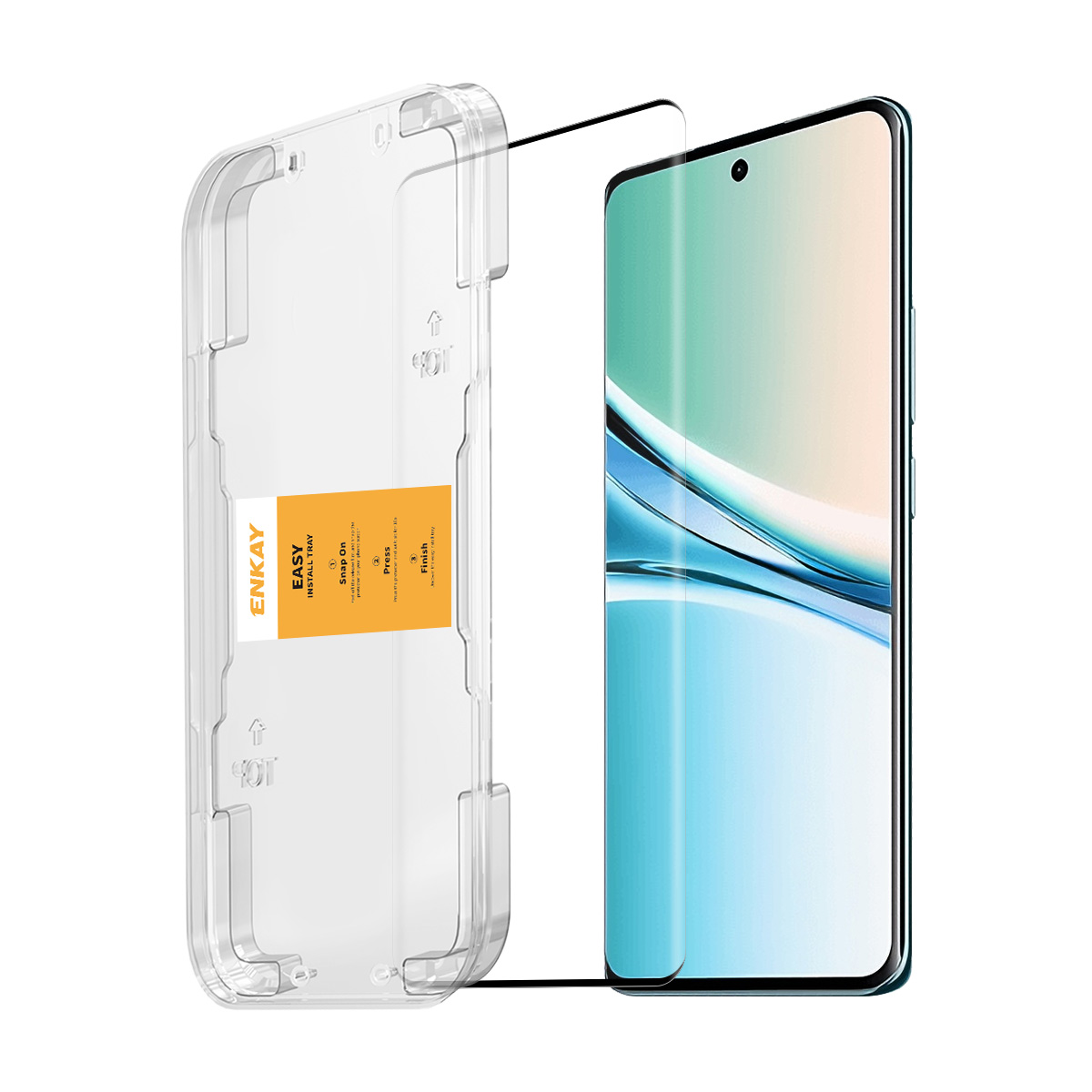ENKAY EASY INSTALL kaljeno staklo za Xiaomi Redmi Note 15 / Redmi Note 15 5G / POCO M8 5G