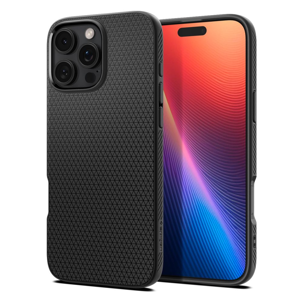 SPIGEN LIQUID AIR Zaštitni poklopac za Apple iPhone 16 Pro MATTE BLACK