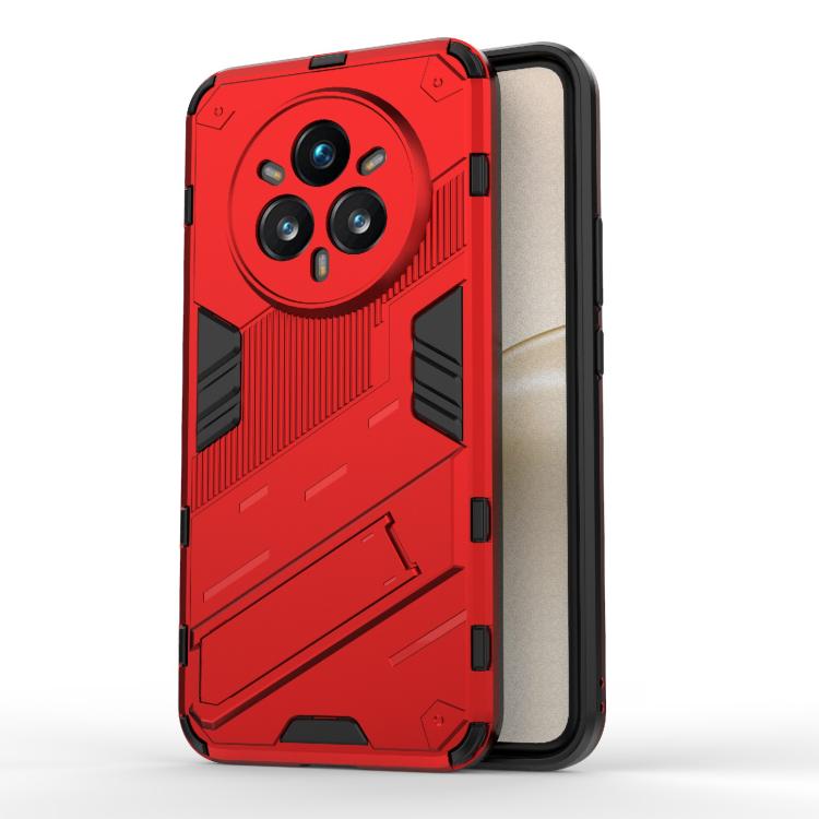 BIB Zaštitna torbica sa postoljem za Realme 14 Pro+ 5G crvena