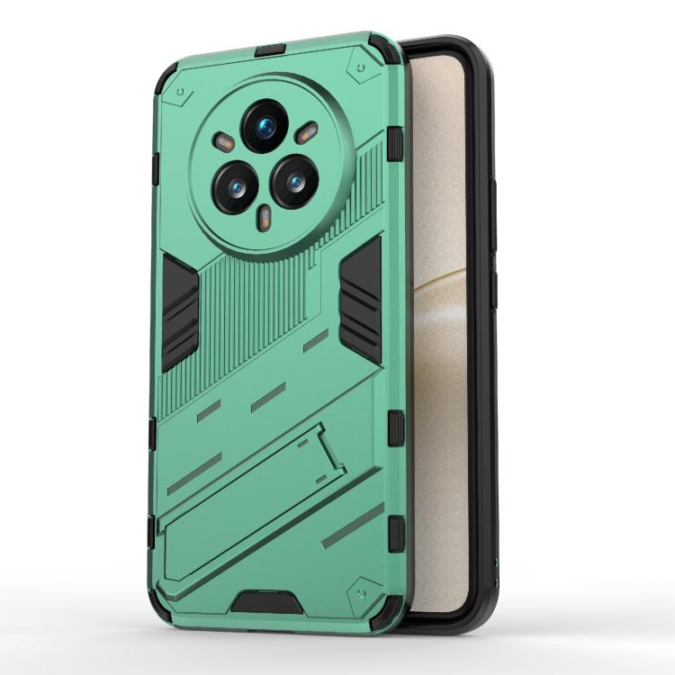 BIB Zaštitna torbica sa postoljem za Realme 14 Pro+ 5G zelena