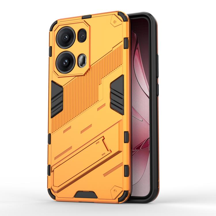 BIB Zaštitna torbica sa postoljem za Oppo Reno13 Pro 5G narančasta