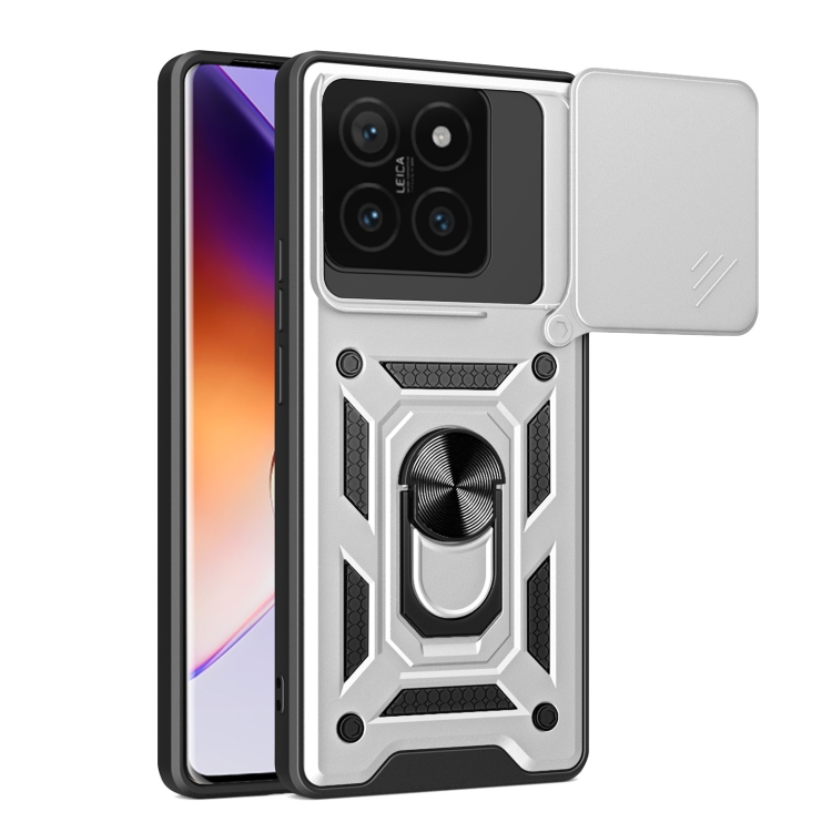RING KAMERA Poklopac s držačem za Xiaomi 14T srebr