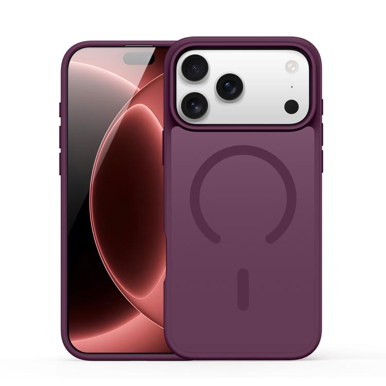 DUX YIND zaštitna maskica s MagSafe za Apple iPhone 17 Pro Max / iPhone 18 Pro Max bordo