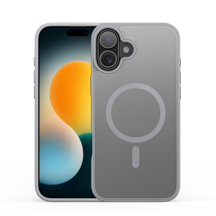 DUX YIND Zaštitna maskica s MagSafeom za Apple iPhone 17 siva