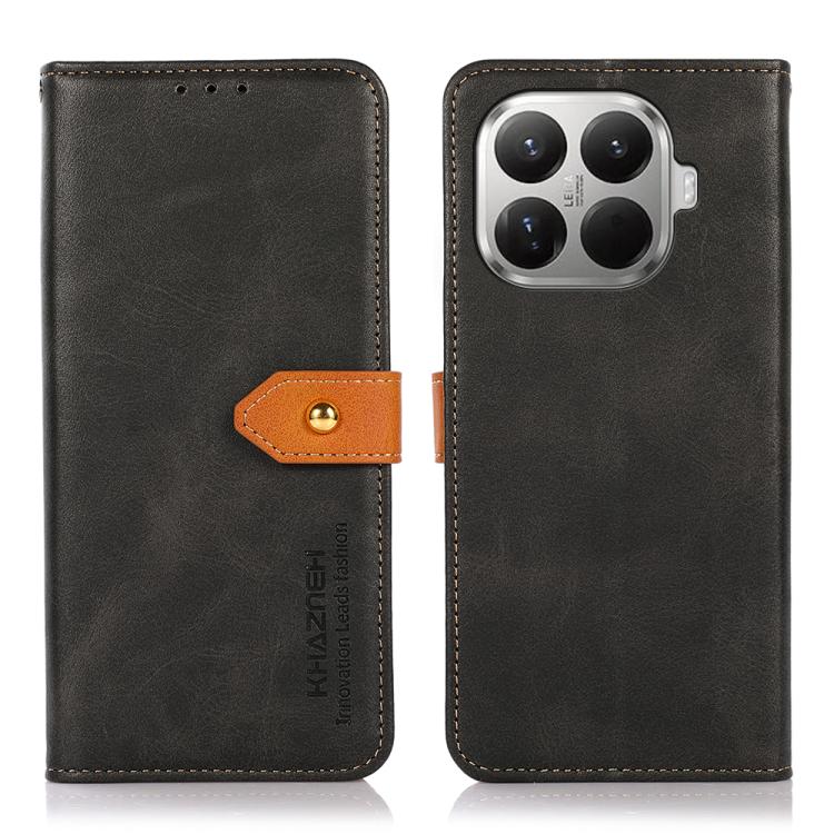 KHAZNEH DUAL-COLOR Preklopna maskica za Xiaomi 17T Pro crna