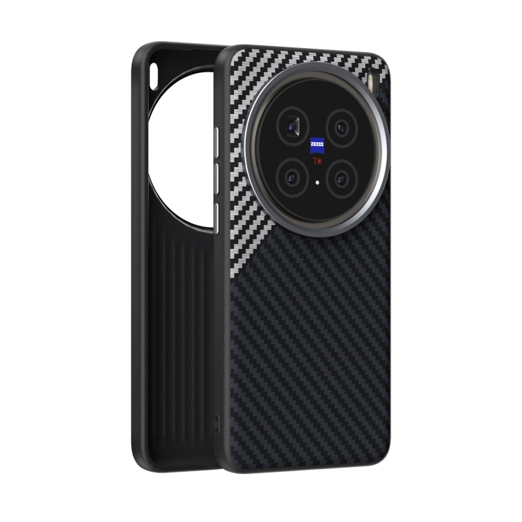 ABEEL C CARBON Zaštitni poklopac za Vivo X200 Pro 5G BLACK GREY