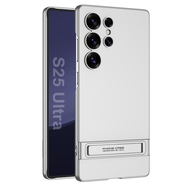 GKK TRIUMPH Ultra-tanak poklopac sa postoljem za Samsung Galaxy S25 Ultra 5G SILVER