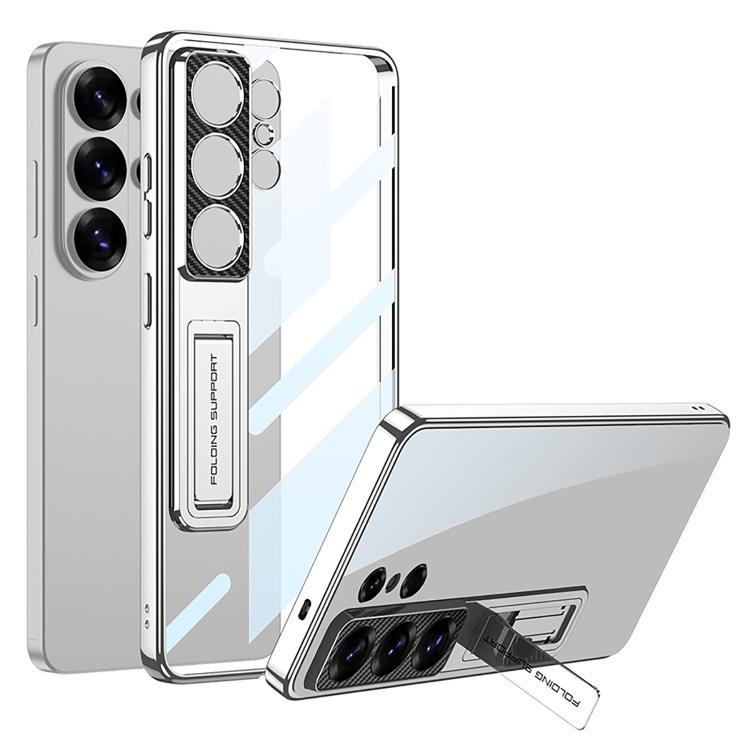 GKK PHANTOM Zaštitna maskica sa stalkom Samsung Galaxy S26 Ultra 5G srebrna