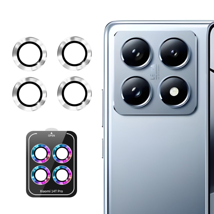 ENKAY ALU Staklo kamere Xiaomi 14T Pro SILVER