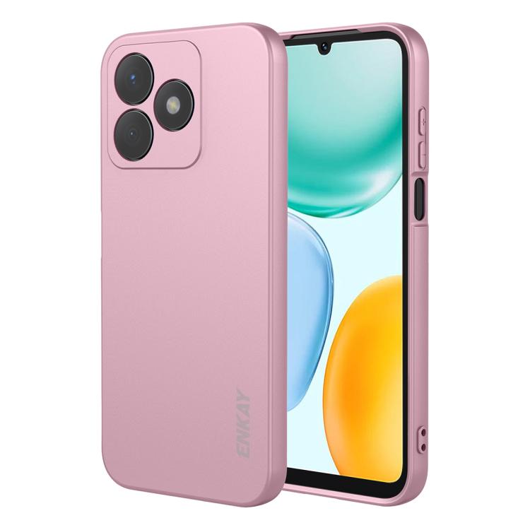 ENKAY RUBBER zaštitni ovrat za Honor X5c Plus ružičasti