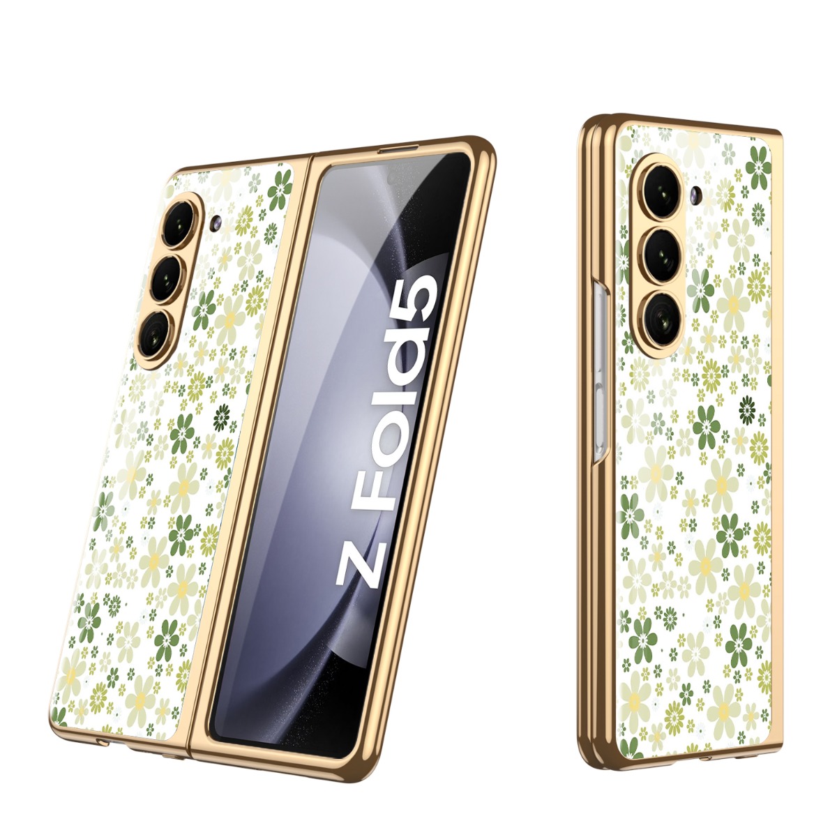 GKK GLASS Zaštitna maska Samsung Galaxy Z Fold 5 5G GREEN FLORA L
