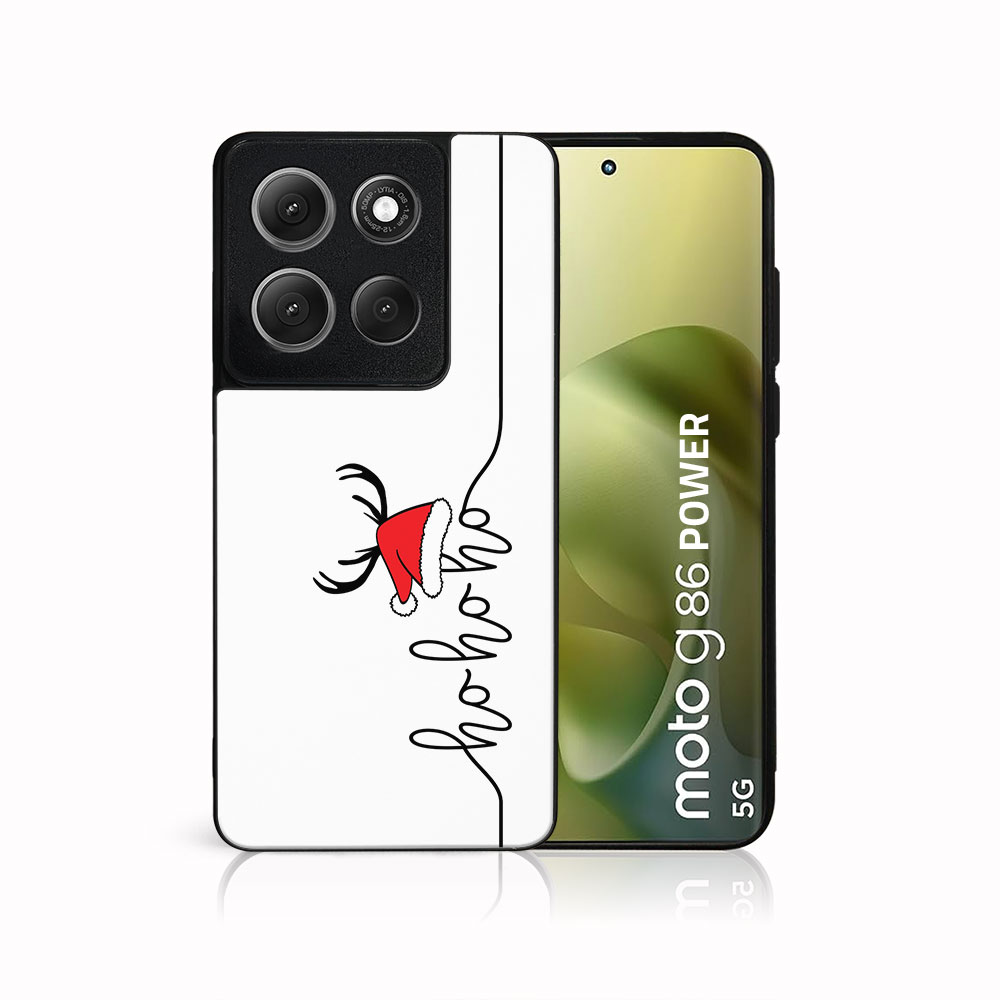 MY ART Maskica s božićnim dizajnom Motorola Moto G86 Power 5G HOHOHO (073)