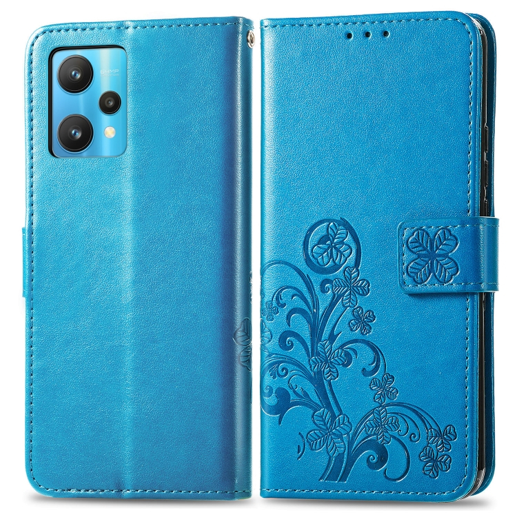 ART maska za novčanik Realme 9 Pro / Realme 9 5G FLOWER S plava
