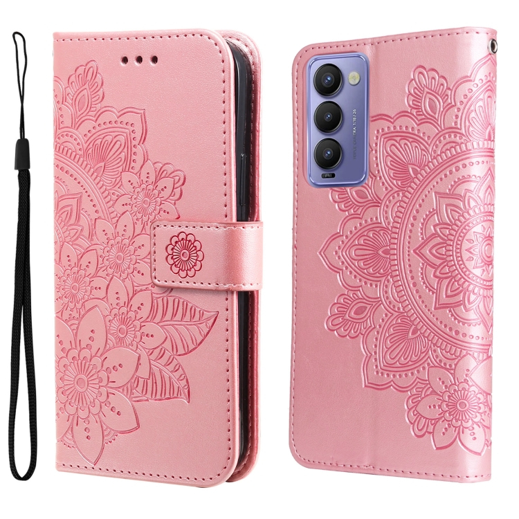 ART Navlaka za novčanik Tecno Camon 18 BLOOM roza