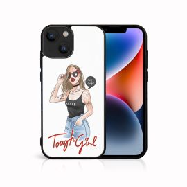 PROTEMIO MY ART Zaštitna maska za Apple iPhone 14 TOUGH GIRL (131)
