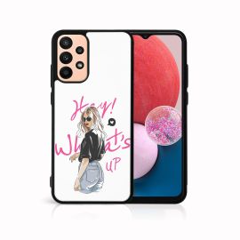 PROTEMIO MY ART Zaštitna maska Samsung Galaxy A13 WHATSUP (132)