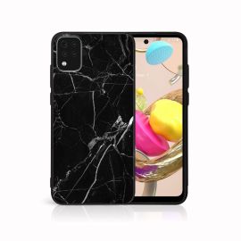 PROTEMIO MY ART Zaštitna maska za LG K42 BLACK MARBLE (142)