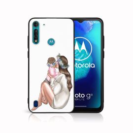 PROTEMIO MY ART Zaštitni poklopac za Motorola Moto G8 Power Lite BABY GIRL (111)