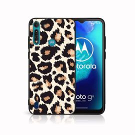 PROTEMIO MY ART Zaštitna navlaka za Motorola Moto G8 Power Lite LEOPARDOV OTISAK (238)
