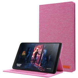 FABRIC Preklopna maskica za Samsung Galaxy Tab A 10.1 2019 (T515 / T510) ružičasta