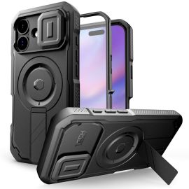 TECH-PROTECT KEVLAR MAGSAFE Izdržljiva maskica Apple iPhone 17 crna