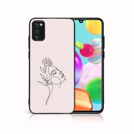 MY ART Zaštitna maska za Samsung Galaxy A41 ROSE GIRL (198)