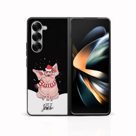 MY ART Maskica s božićnim dizajnom za Samsung Galaxy Z Fold6 5G LET IT SNOW (075)