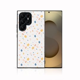 MY ART Zaštitna maska za Samsung Galaxy S25 Ultra 5G ORANGE TERRAZZO (165)