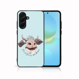 MY ART Zaštitna maska za Samsung Galaxy A56 HAPPY COW (181)