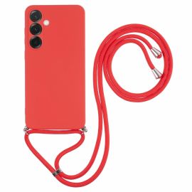 ROPE Maskica sa špagicom Samsung Galaxy A36 crvena