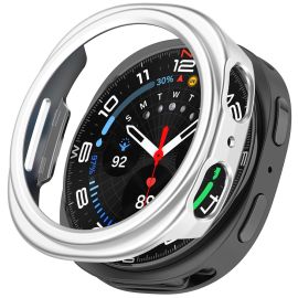 PC HALF COVER Plastična maskica Samsung Galaxy Watch8 44mm srebrna