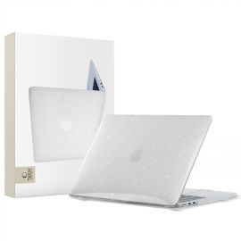 TECH-PROTECT SMARTSHELL Futrola za Macbook Air 13 (M2 / M3 / M4 / M5) GLITTER CLEAR