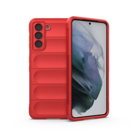 STEPS Zaštitna maskica za Samsung Galaxy S21 5G crvena