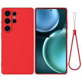 RUBBER Zaštitni poklopac za Samsung Galaxy S25 Ultra 5G crveni