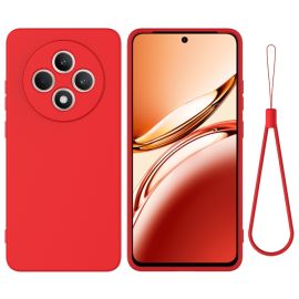 RUBBER Zaštitni poklopac za Oppo Reno12 FS 5G crveni