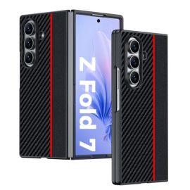 CARBON Zaštitna maskica za Samsung Galaxy Z Fold7 5G BLACK RED