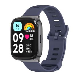 MIJOBS SILICONE Zamjenjivi remen za Xiaomi Redmi Watch 3 Lite / Redmi Watch 3 Aktivno plava