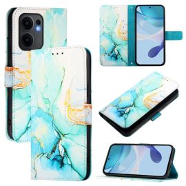 ART MARBLE Novčanik maska za Oppo Reno13 F 5G GREEN