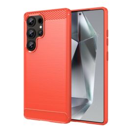 FLEXI TPU Zaštitni poklopac Samsung Galaxy S25 Ultra 5G crvena