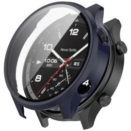 PC FULL COVER Plastični poklopac sa staklom za OnePlus Watch 2R tamno plava
