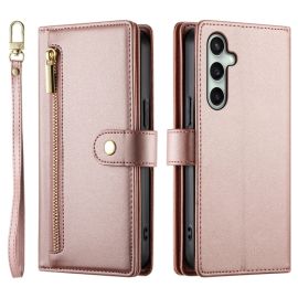 PASTEL Novčanik torbica za Samsung Galaxy S24 FE 5G ružičasta