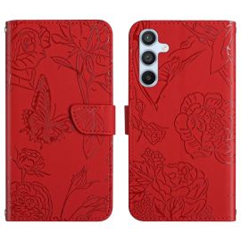 ART BLOSSOM Torbica za novčanik za Samsung Galaxy A26 crvena