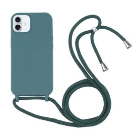 ROPE Poklopac s uzicom Apple iPhone 16 tamno zelena